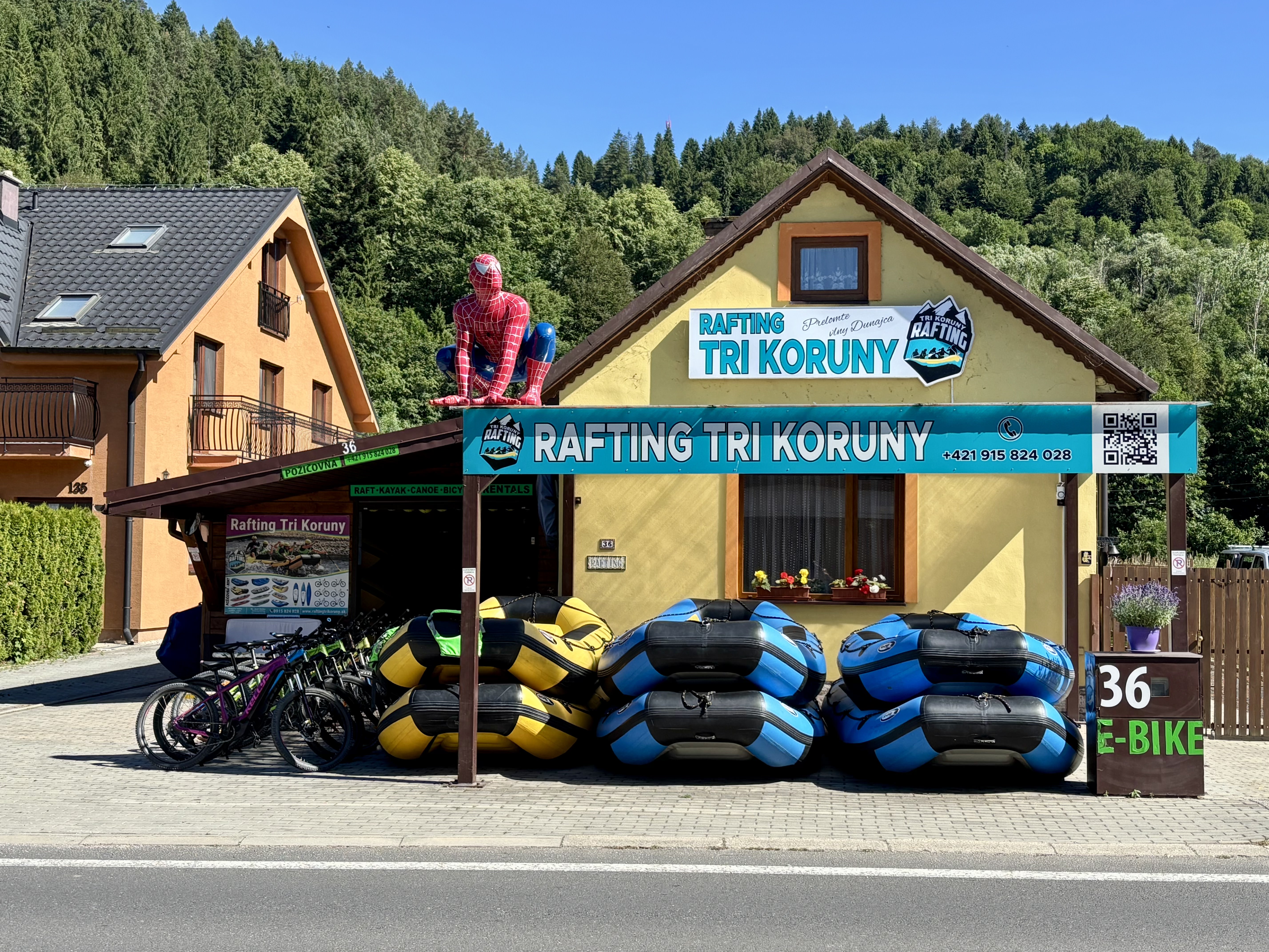 Požičovňa bicyklov TRI KORUNY – Červený Kláštor